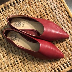 Vince Camuto “Stanta Casual Leather Flat”